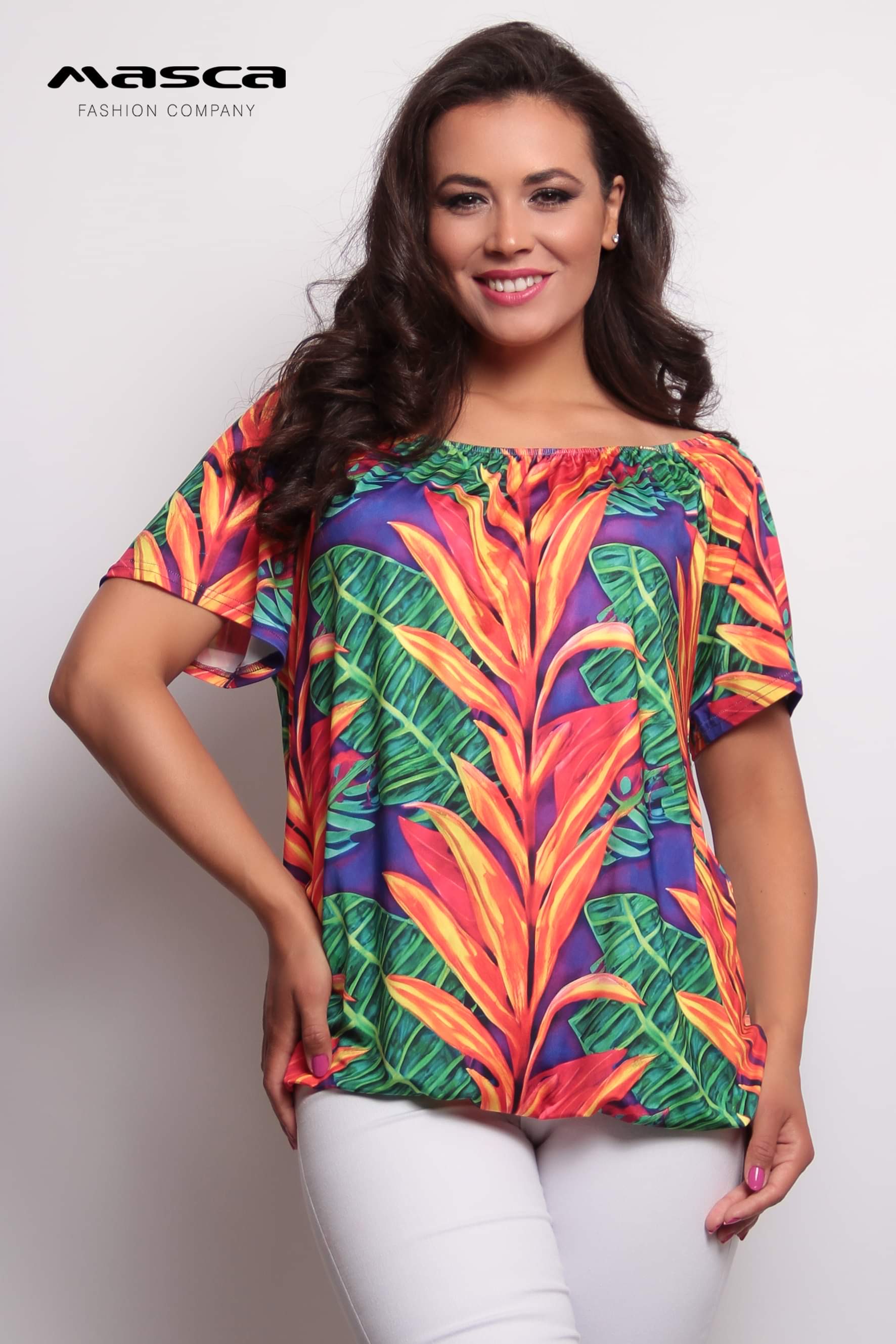 36995-F69 Masca Fashion Felső