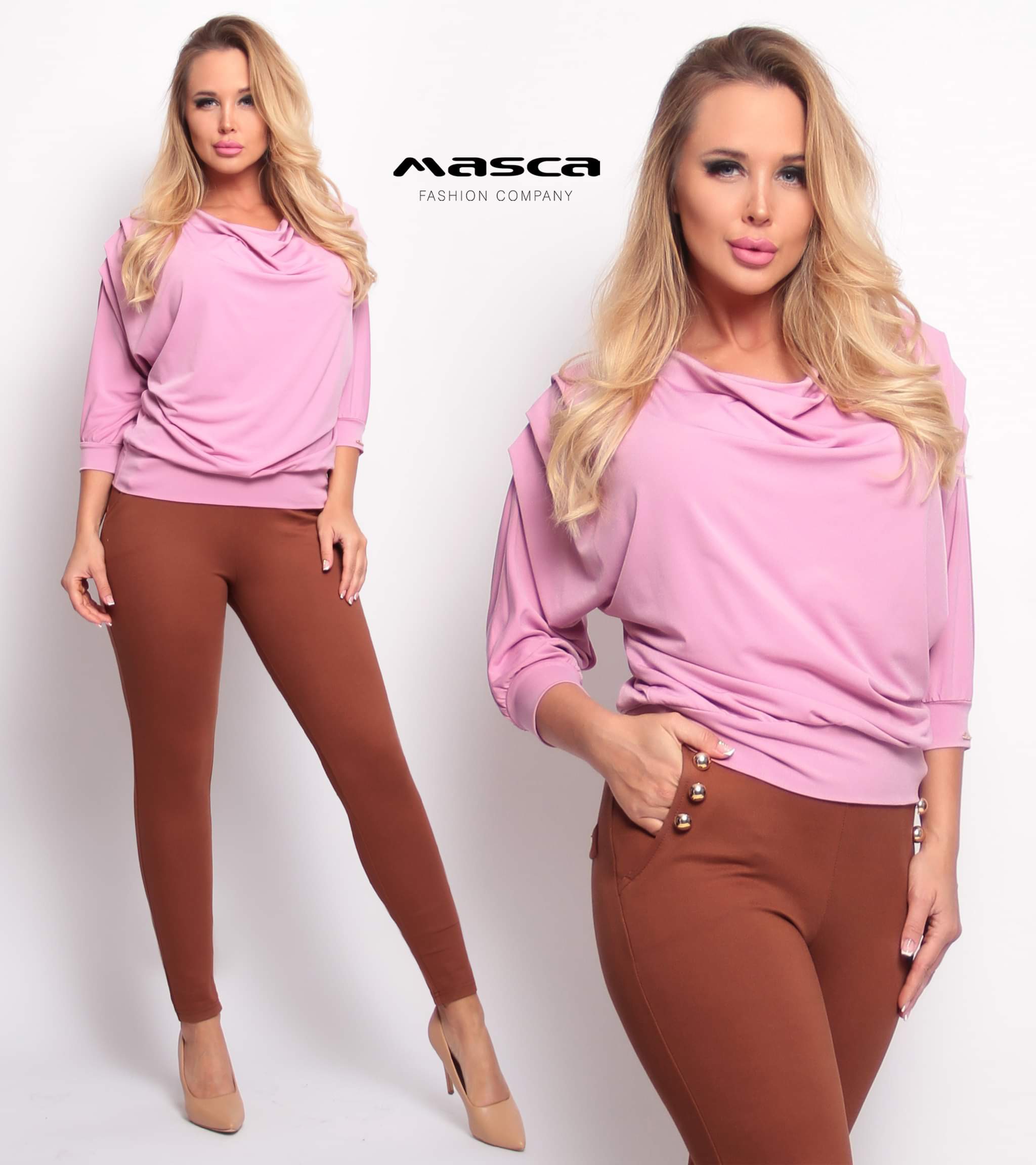 38246-F79 Masca Fashion Felső