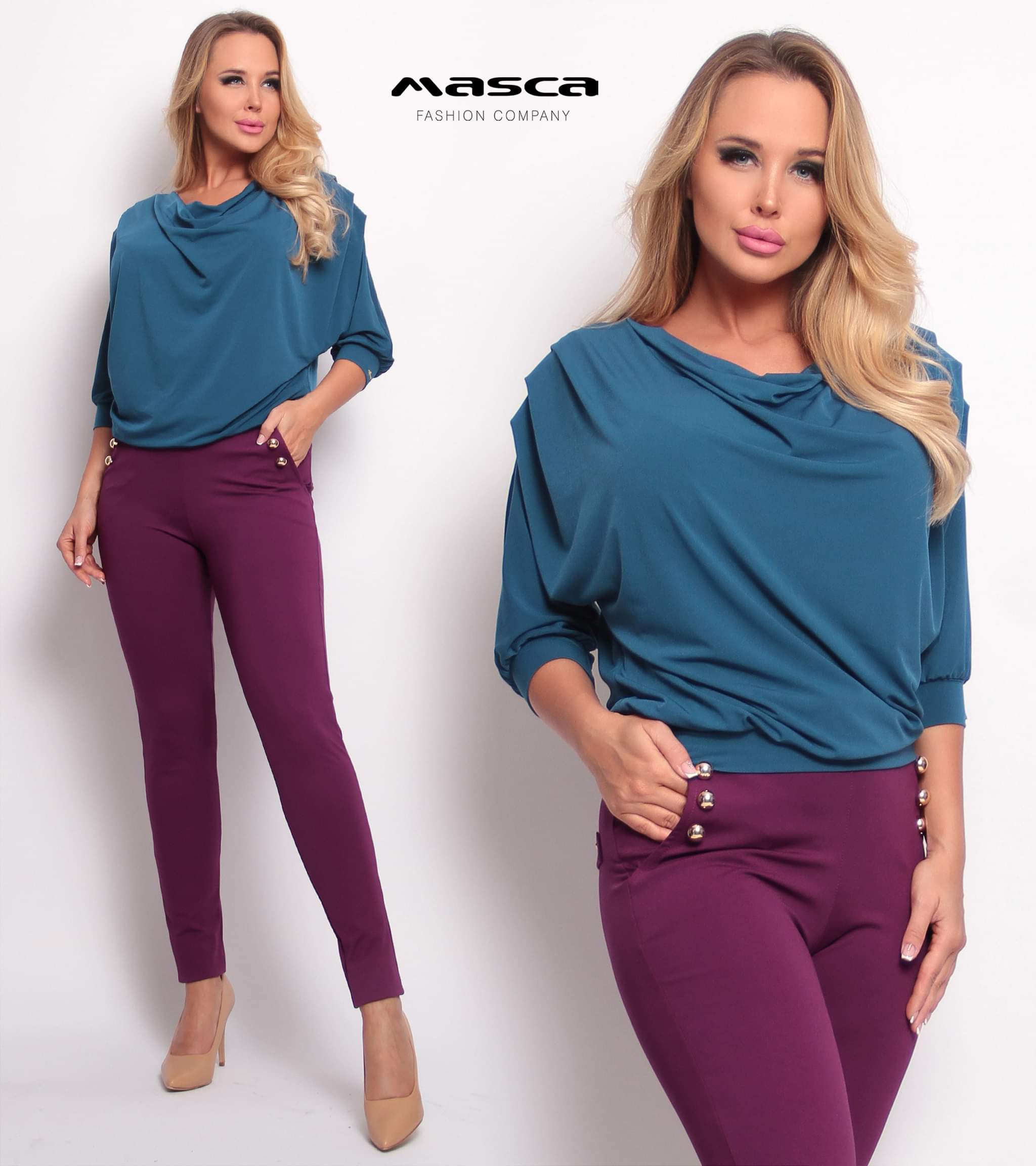 38248-F79 Masca Fashion Felső